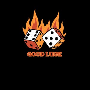 Good Luck Dice | Digital Download, JPG, PNG file, Midjourney Ai, Leonardo Ai, Ai Art, Digital Art, AI Generate, Art Print