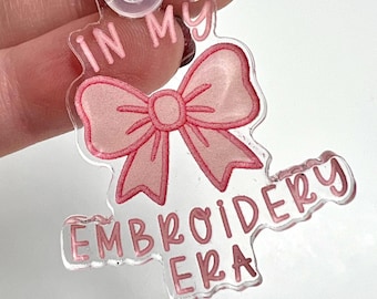 Llavero de la era del bordado - Bordado, punto de cruz