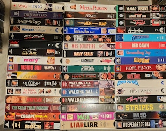 VHS Movies - all only 2.00 each PRICES LOWERED !!