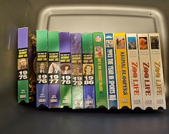 VHS Movies - Best of Saturday Night Live + others  PRICES LOWERED !!!!