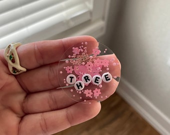 Sobriety Chip, Three Year/Month AA Token – Handmade Keepsake
