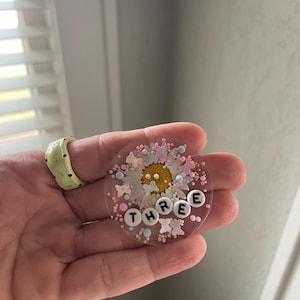 Cute Sobriety Coin AA Chip Sober Token Three Years or Three Months 3