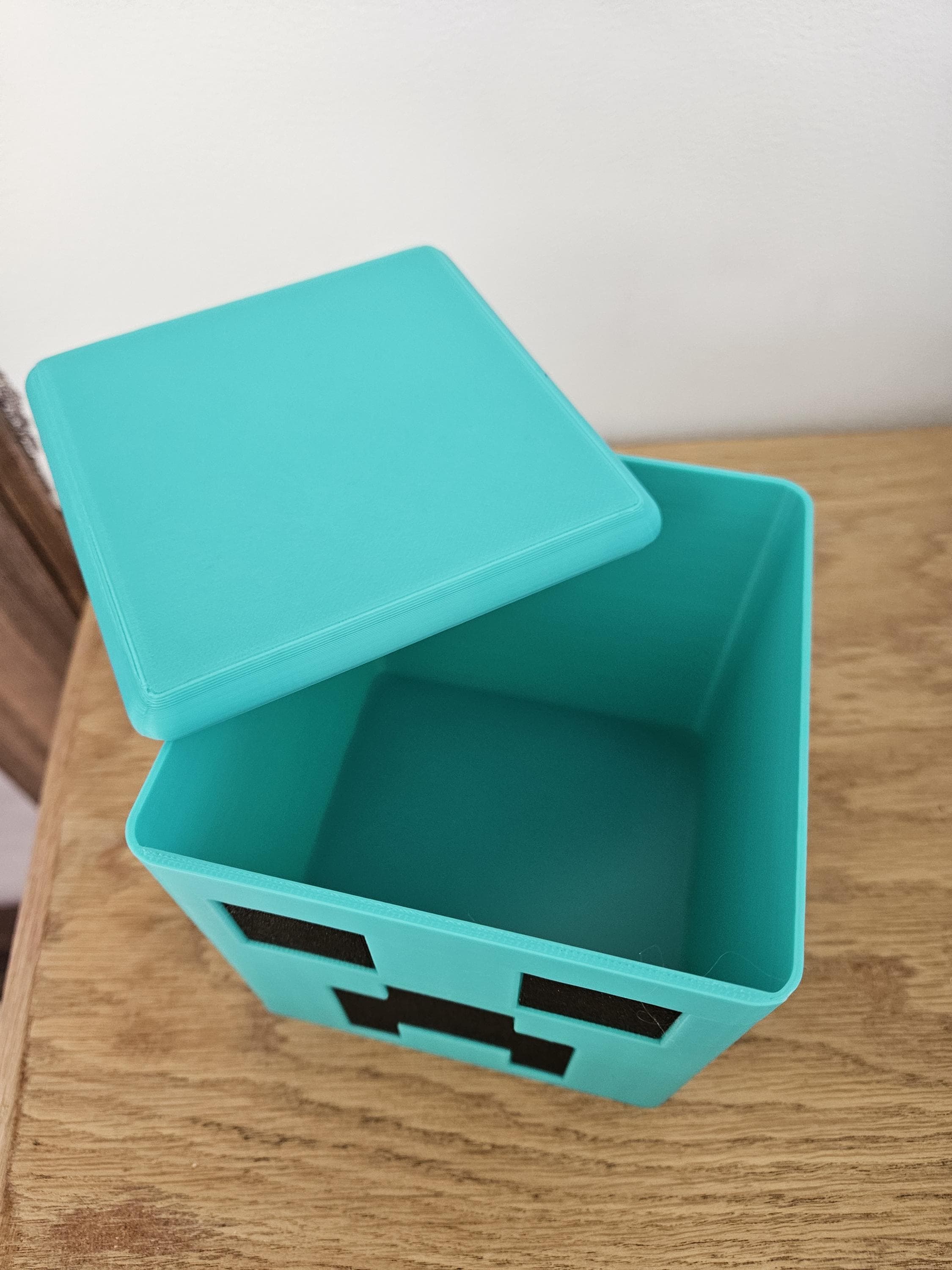 Boîte de rangement Kreeper Minecraft