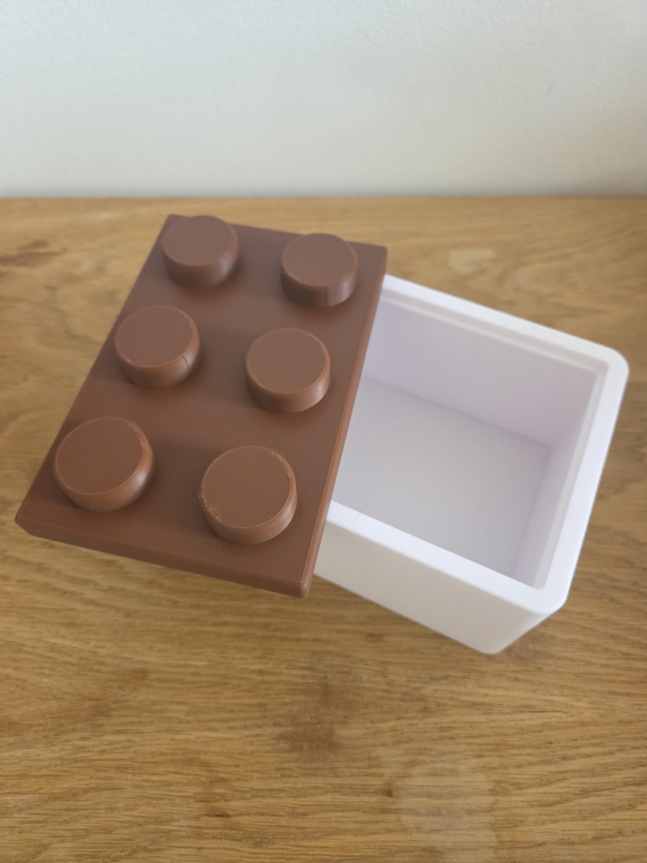 Boîte de rangement fleurs style brique – Pot déco modulable – Cadeau original enfant – Décoration chambre – Impression 3D