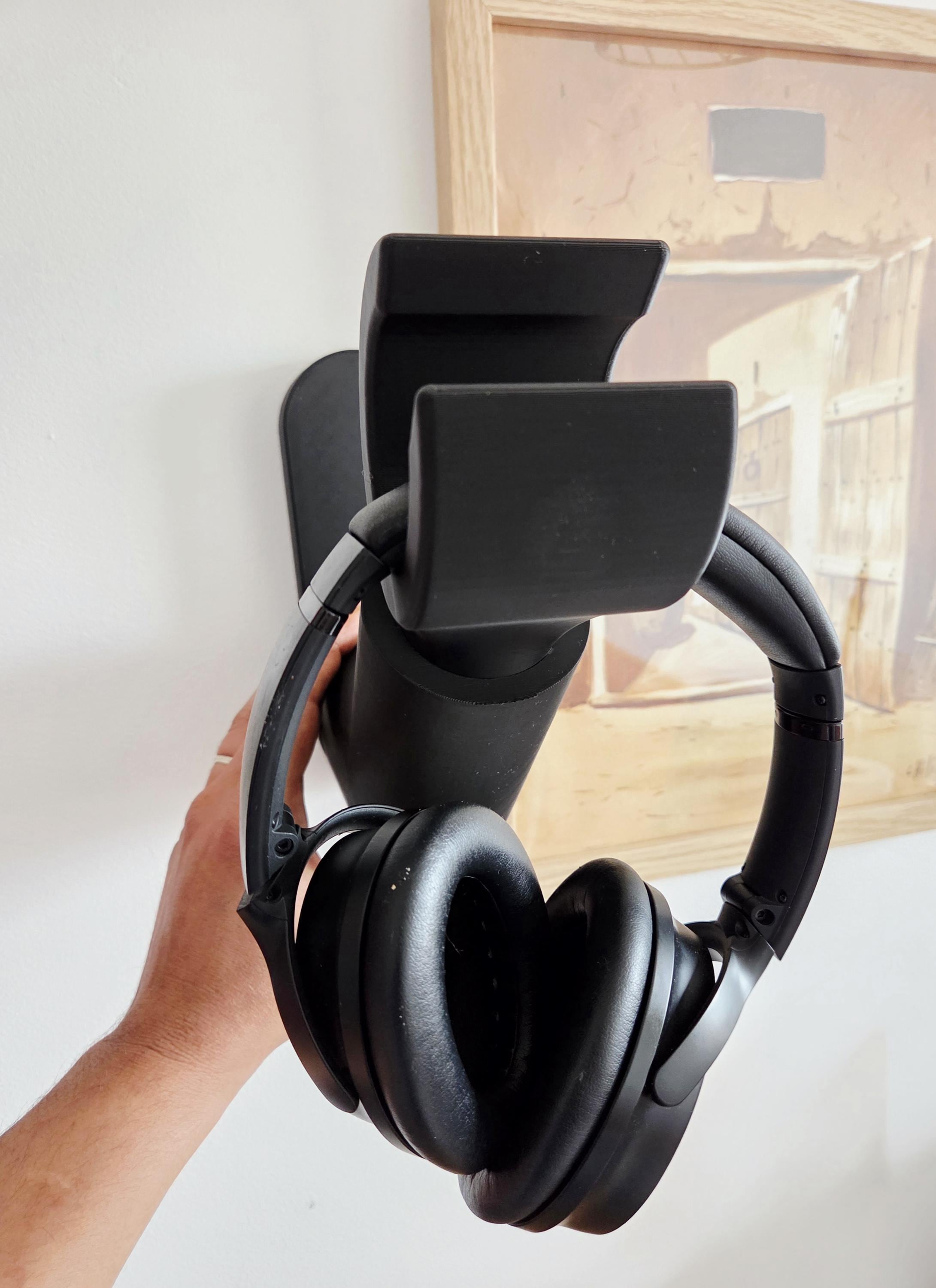 Support casque gamer original – Porte casque design main stylisée – Accessoire bureau gaming – Impression 3D