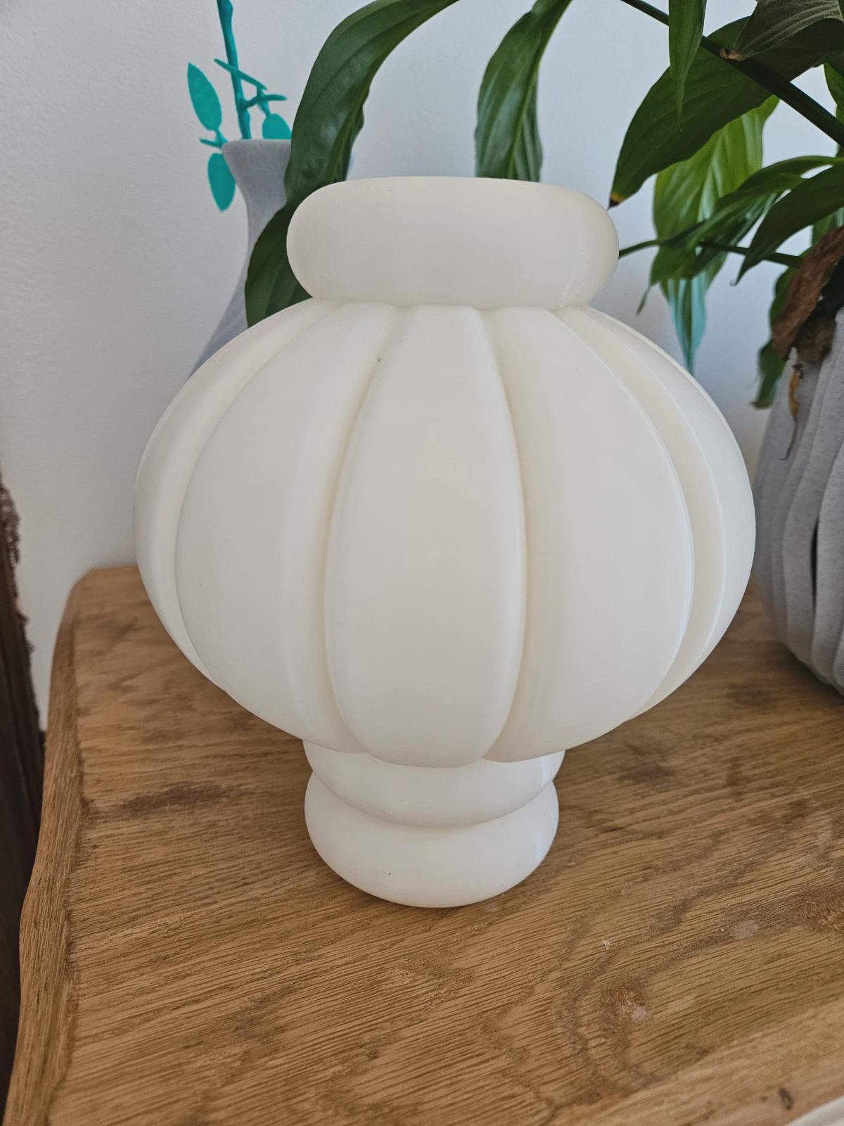Vase moderne texturé – Vase design minimaliste – Décoration intérieure chic – Vase scandinave – Impression 3D
