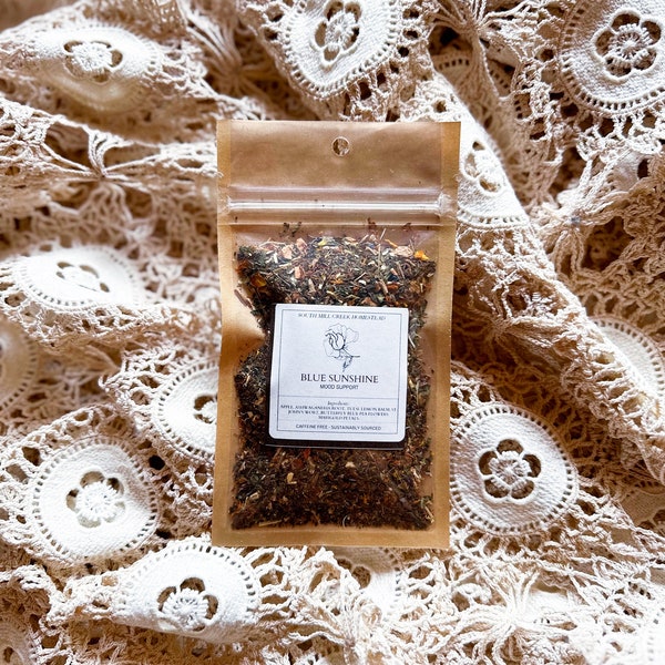 Blue Sunshine Mood Support Tea - Loose Leaf Functional Wellness Blend