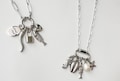 SILVER Carabiner / Bolt Ring Custom Charm Necklace, Build your Own Charm, Viral Charm Necklace, Trending Charm Necklace, Charm Bar product logo