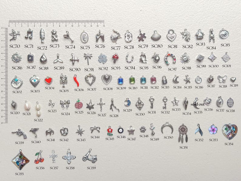 Silber:Charm Bar Halskette | Bauen Sie Ihr Eigenes Charm Halskette System | Karabiner Halskette Basis | Individueller Edelstahlschmuck | Geschenk für Sie Bild 12