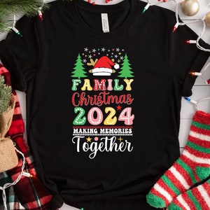 Christmas Family Shirt, Custom Family Christmas 2024 Shirt, Christmas Family Reunion,Christmas Family Matching Shirt, Christmas Group Shirt