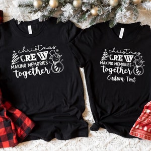 Christmas Crew 2024 Shirt, Christmas Family Shirt, Christmas Family Reunion,Christmas Family Matching Shirt, Christmas Group Shirt