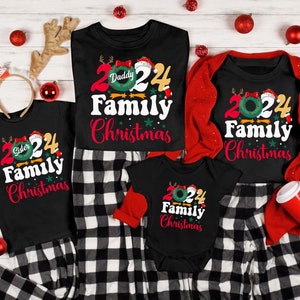 Custom Family Christmas 2024 Shirt, Christmas Family Shirt, Christmas Group Shirt, Christmas Family Reunion, Christmas Family Matching Shirt