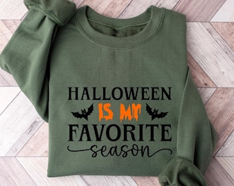 Halloween Is My Favorite Season,Halloween Shirt,Retro Halloween Shirt,Halloween, Halloween Sweatshirt,Halloween Custom Shirt,Halloween Gift