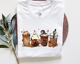 Witch Coffee Halloween Shirt: Spooky Season Sweatshirt