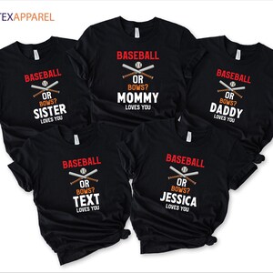 Baseball Family Matching Shirt: Game Day Shirt