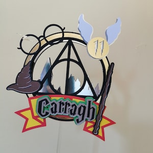 Potter Kuchen Topper