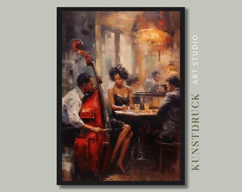 Arte negro conmovedor: Café de jazz de mediados de siglo (Descarga digital)