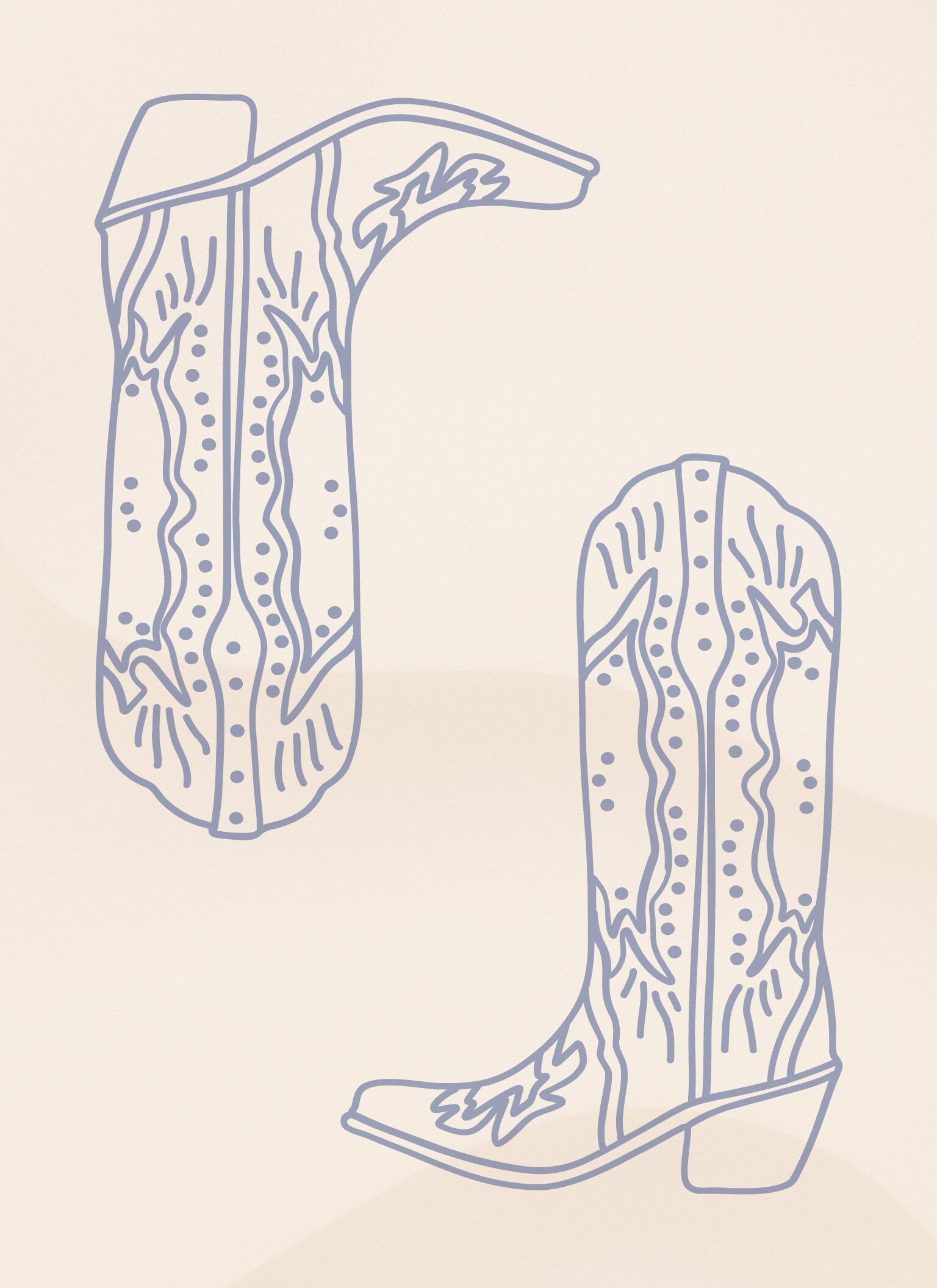 Coastal Cowboy Boots - Etsy