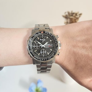 Seiko Flightmaster - Etsy