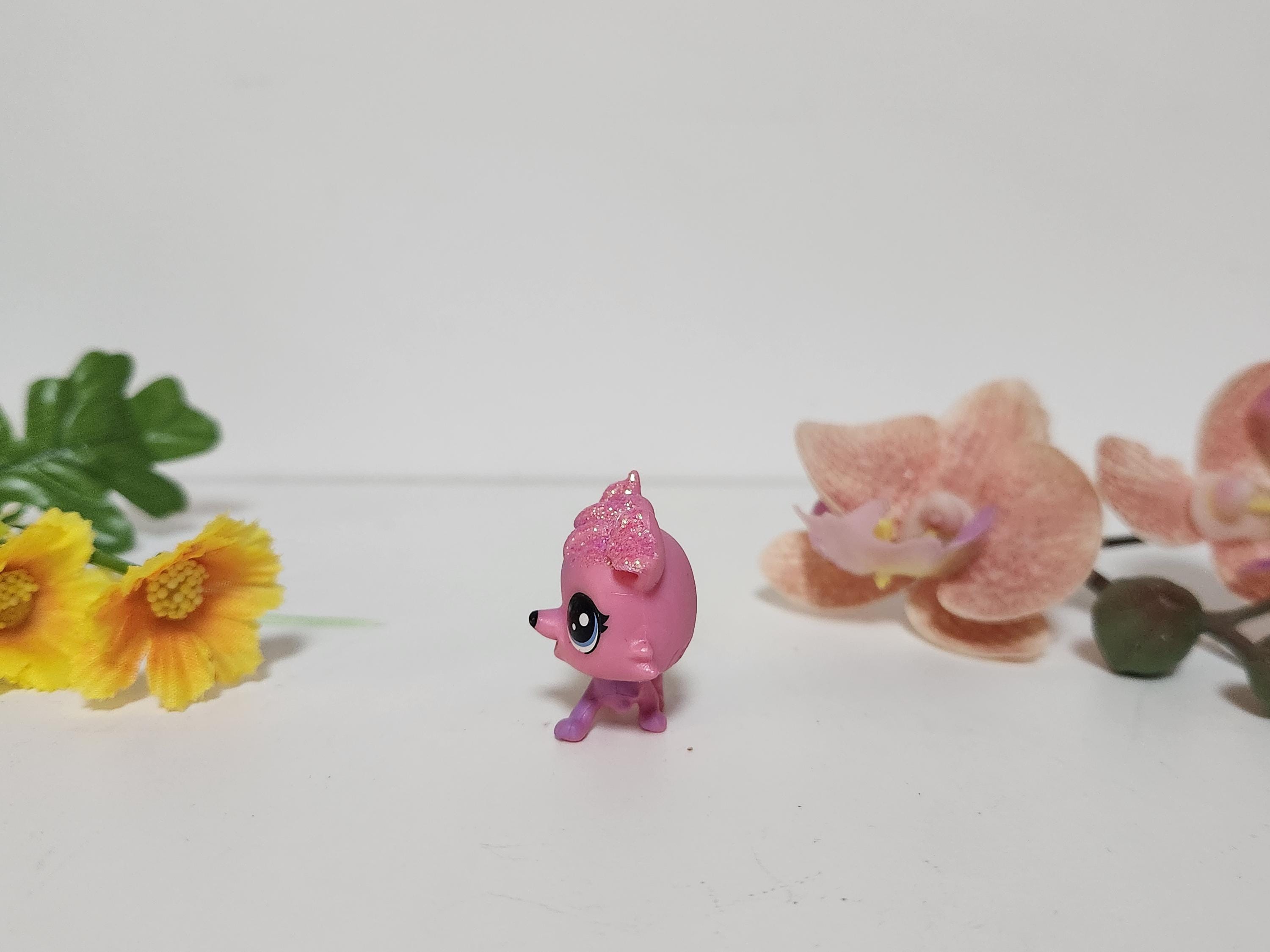 Littlest Pet Shop Collie Dazzlepink & Viola Twinkledust 並行輸入品 Littlest Pet Shop #11 Collie Dazzlepink Mini Puppy-glitter Rainbow