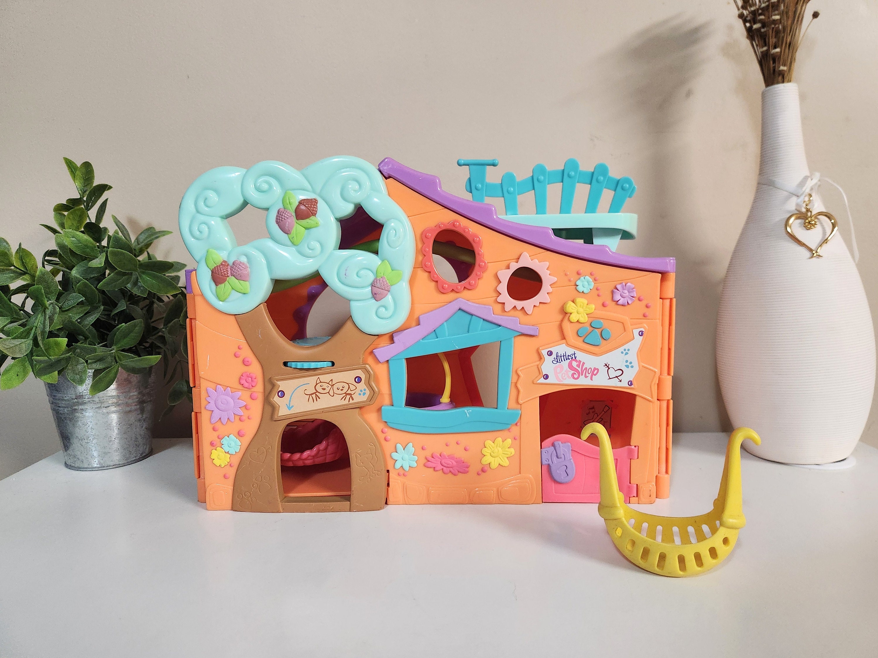 Littlest pet shop treehouse playset discount