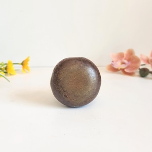 Vintage Antique Plain Metal Door Knob Spindle Rusty Solid Metal Salvage Handle DIY Rustic Cabin Home Hardware-1920s Old Doorknob