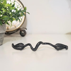 Vintage Hickory Hardware Leaf Solid Metal Core Kitchen Cabinet Drawer Pull 3.75" Luxury Dresser Door Handle/Spring Decor-DIY Home Renovation