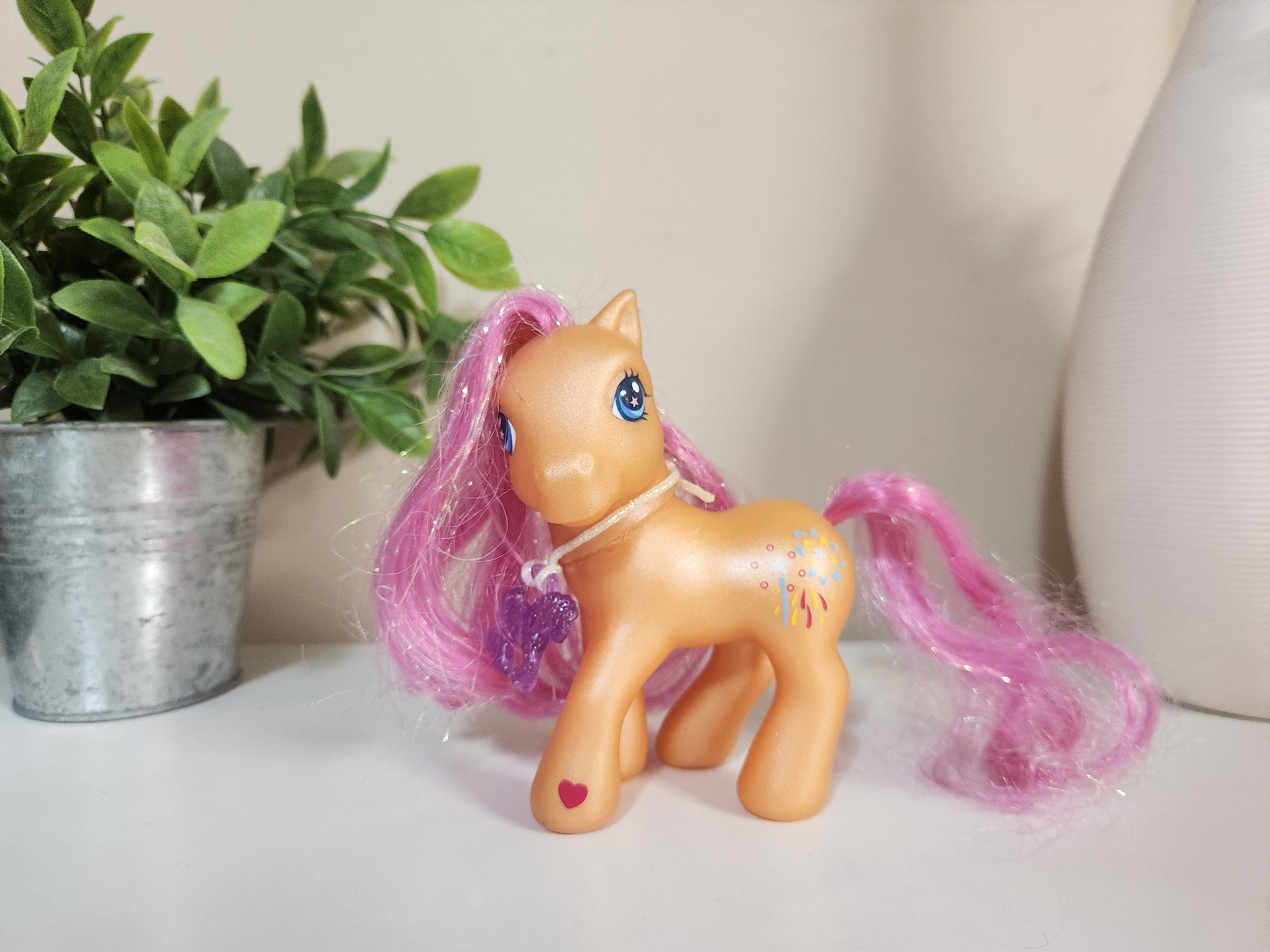 My Little Pony　パネル G3 My Little Pony 2002 White Star Swirl Pink and White