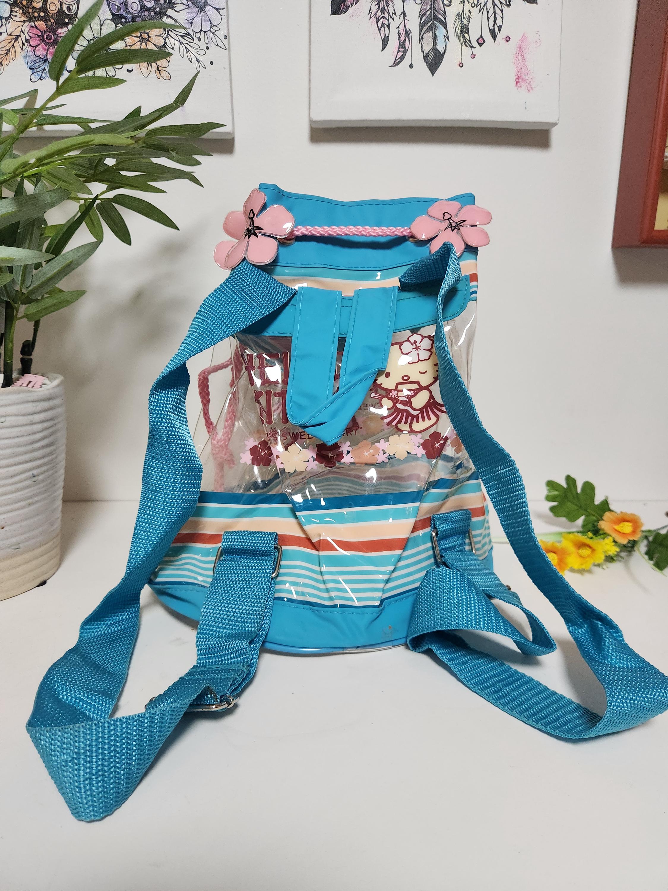 Hello Kitty Hawaii Collectors Backpack Bag Rare New Hello Kitty 50th Anniversary Loungefly Collection at  main image 4