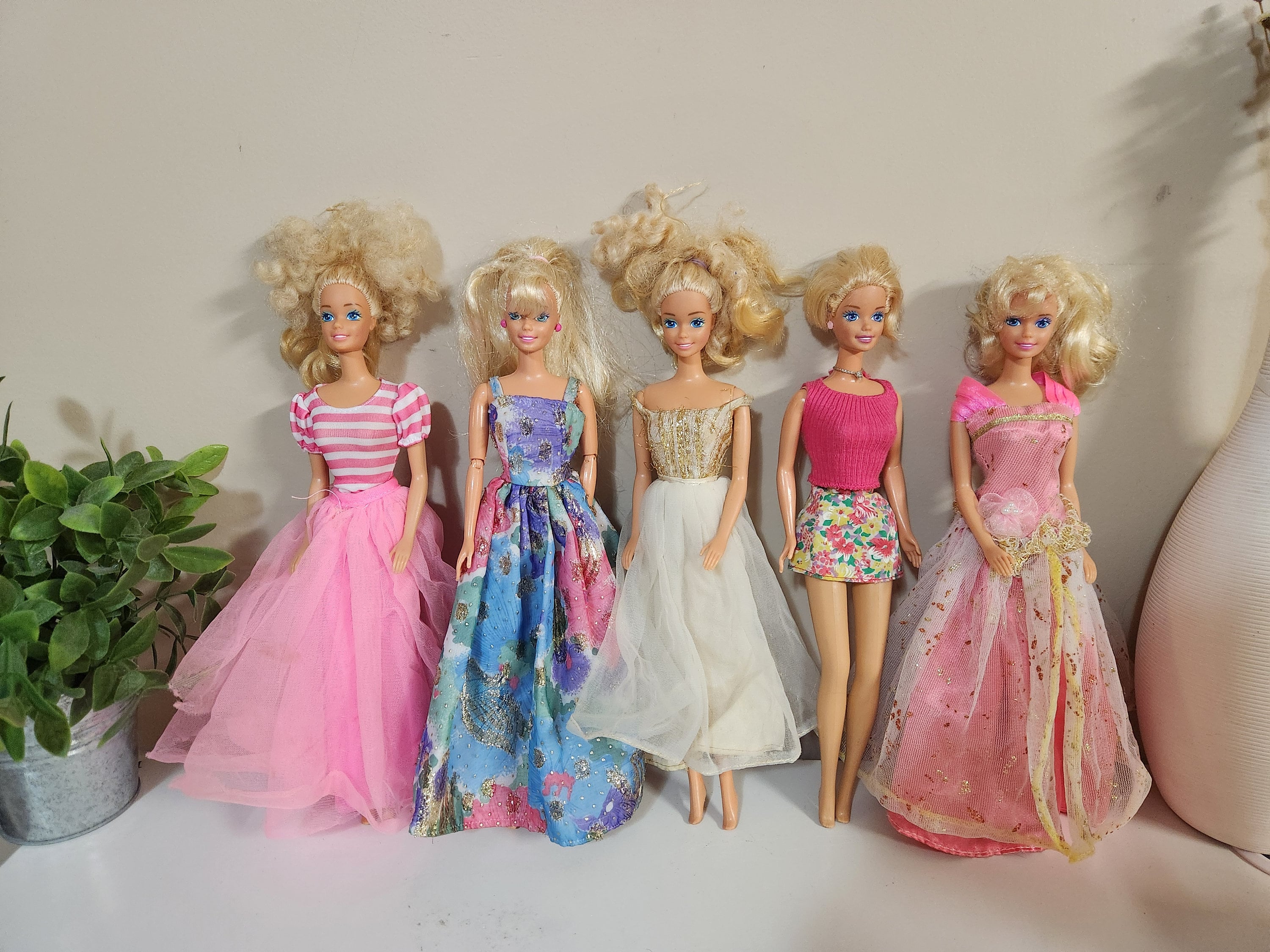 Vintage Barbie Doll Lot | Set of 5 | 1970's, 80's | Summer