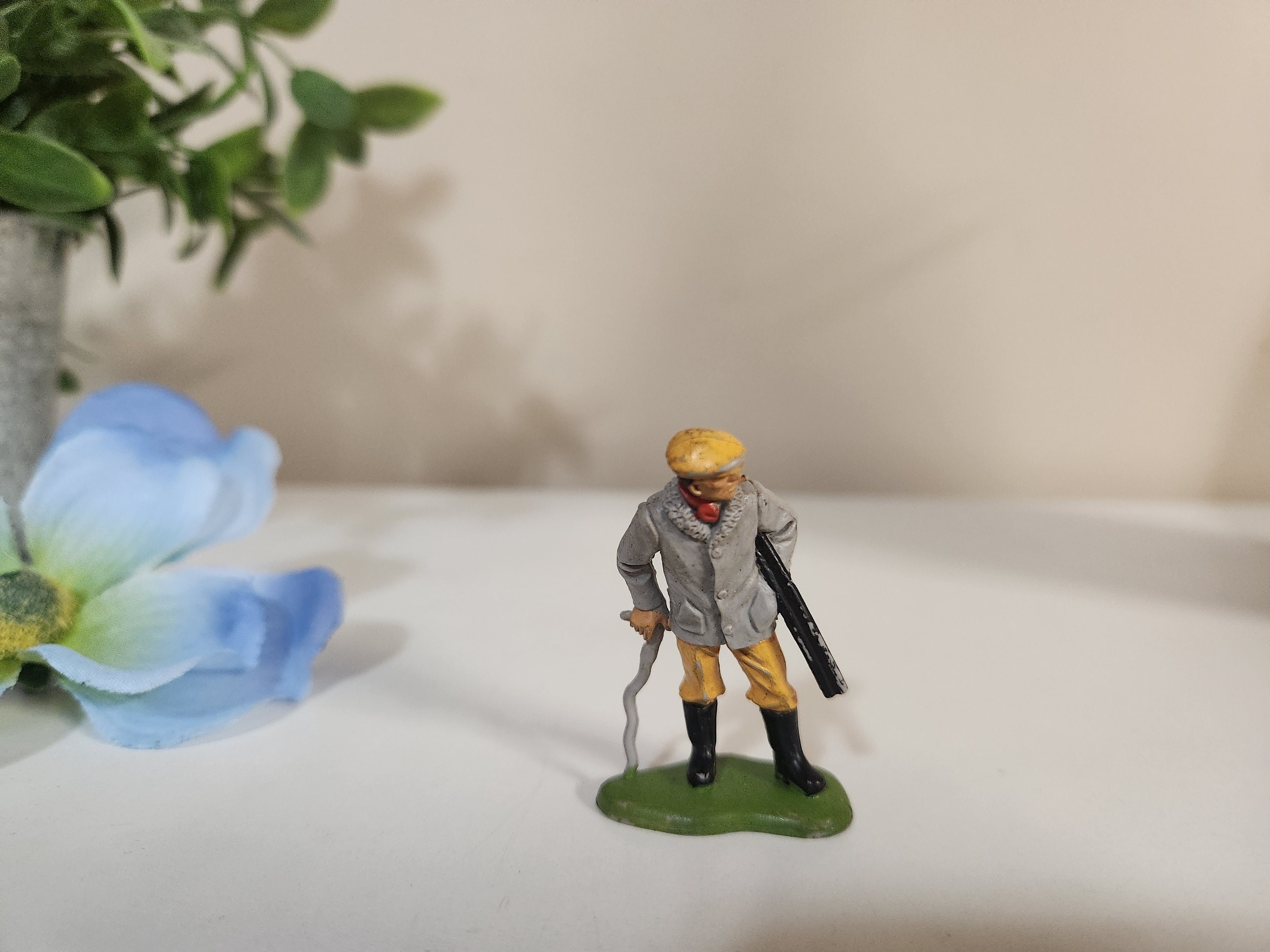 ANCIEN JOUET SOLDAT Figurines Mignature Durso Lineol Elastolin EUR 15