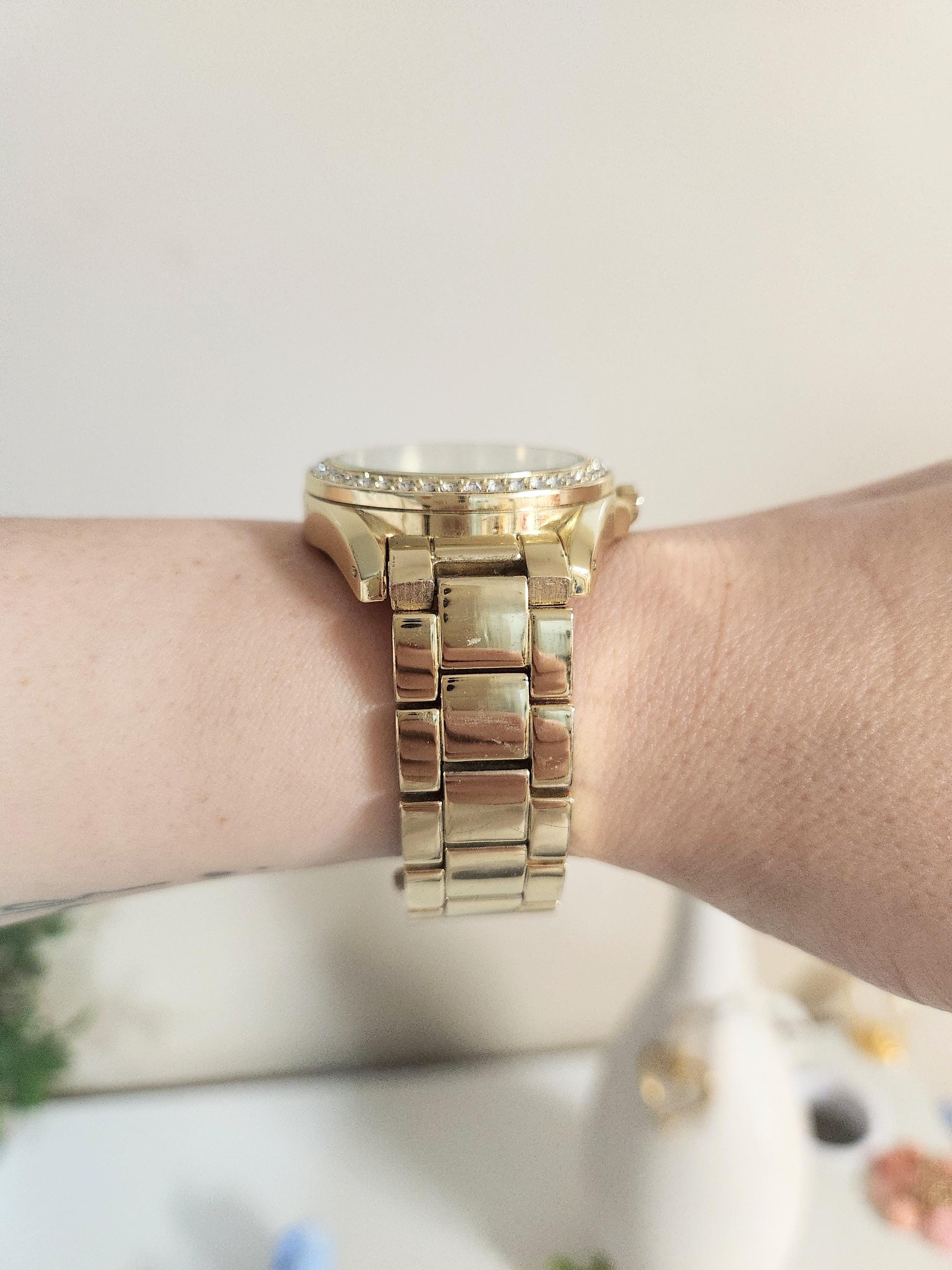 XOXO Rhinestone Gold-Tone Watch XOXO Women main image 3