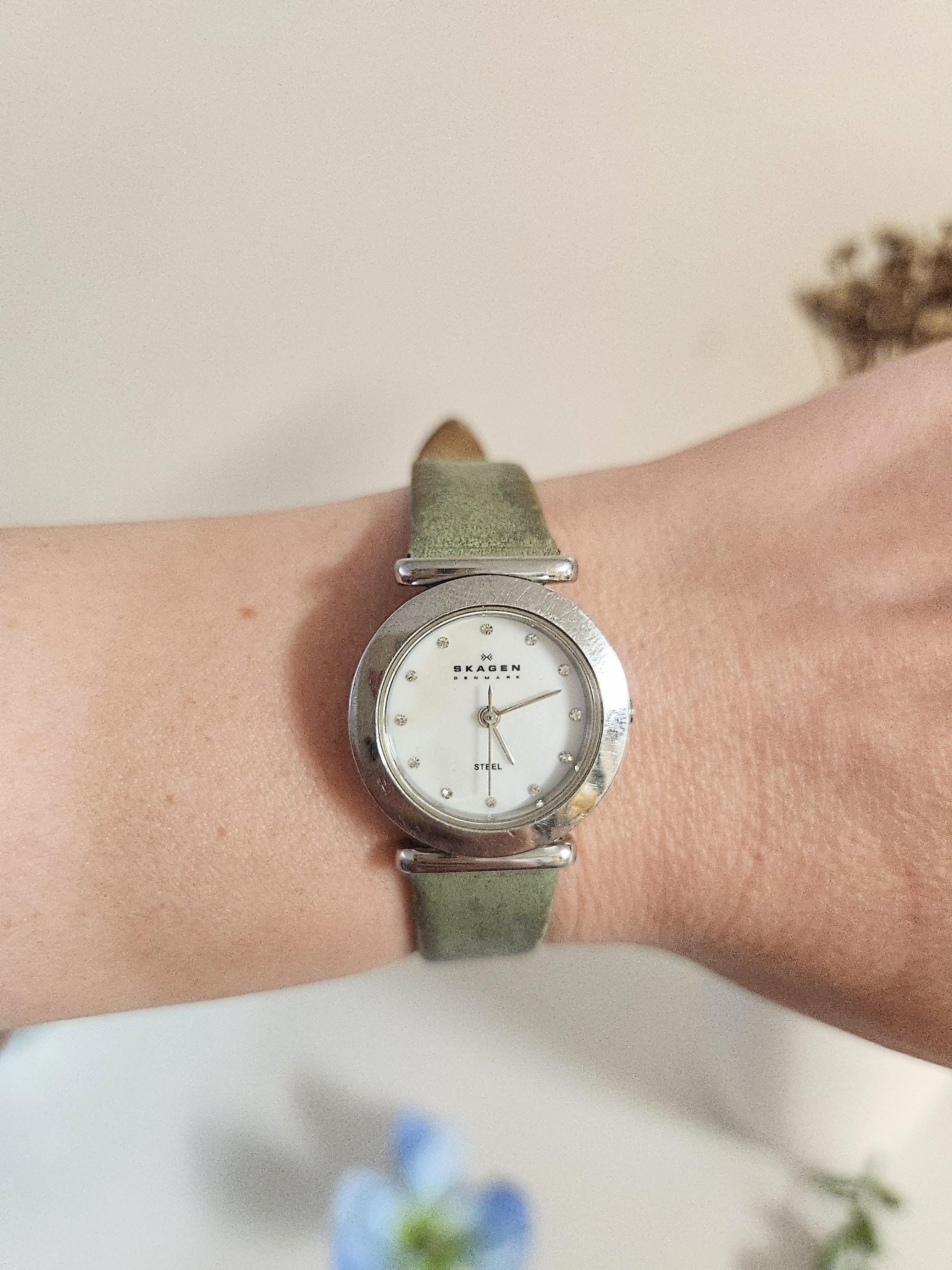Skagen Crystal Watch - Etsy