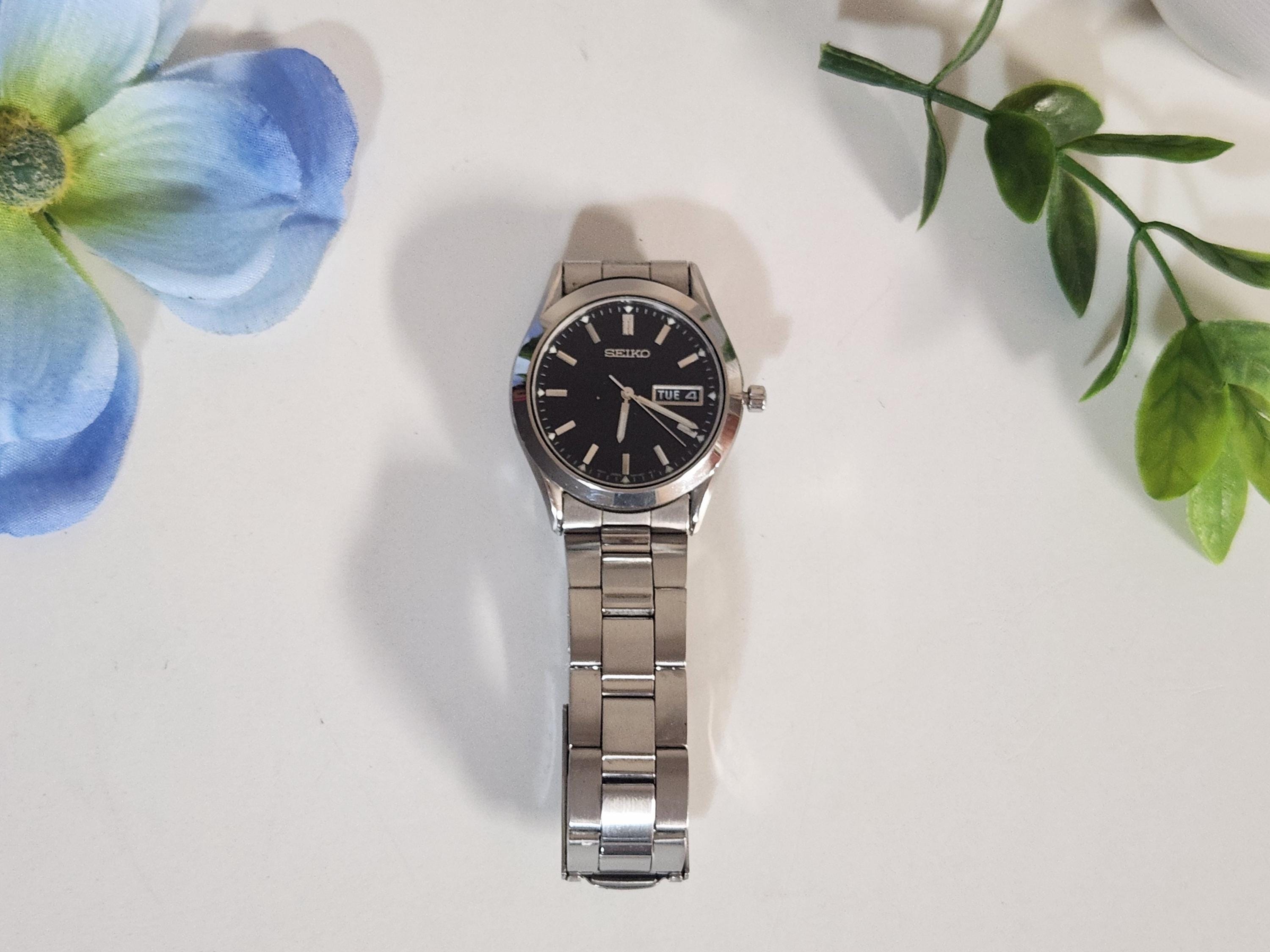 SEIKO 7N43-9070腕時計-稼働中 SEIKO 絶好調稼働 クオーツ腕時計 7N43-9070 セイコーデイデイト