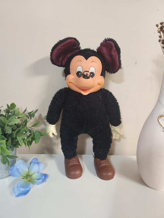 ビンテージ ミッキーマウス ぬいぐるみ 希少なオールドヴィンテージ