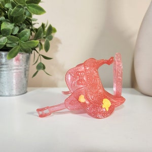 Barbie Pferd Sattel rosa funkelnden Glitzern funkeln