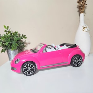 New Beetle Convertible Barbie Beetle Rosa Barbie Mattel Barbie