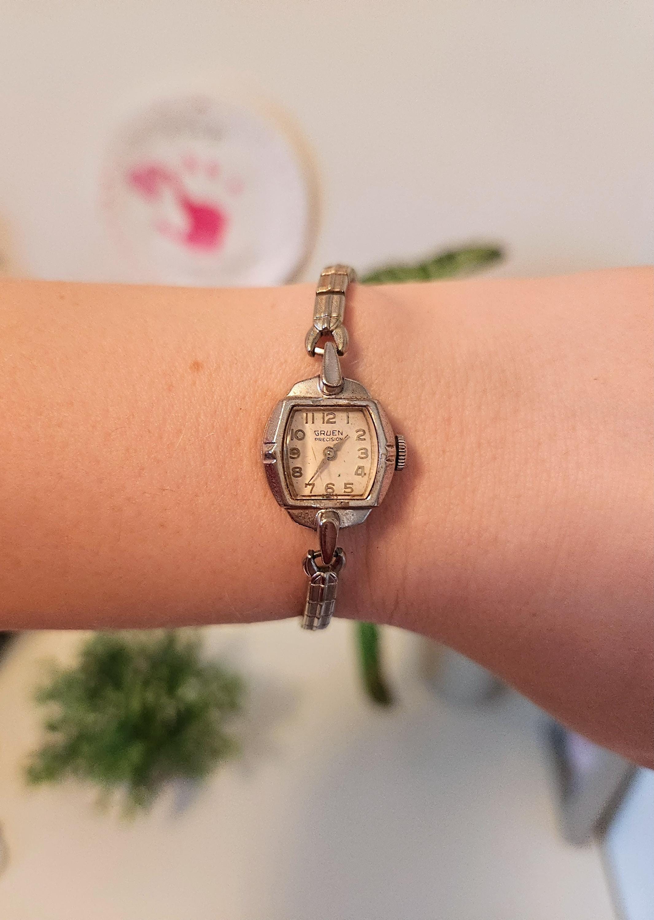 Gruen Precision Women\'s Watch PIM105P Vintage Precision by Gruen Ladies Watch - Etsy main image 2
