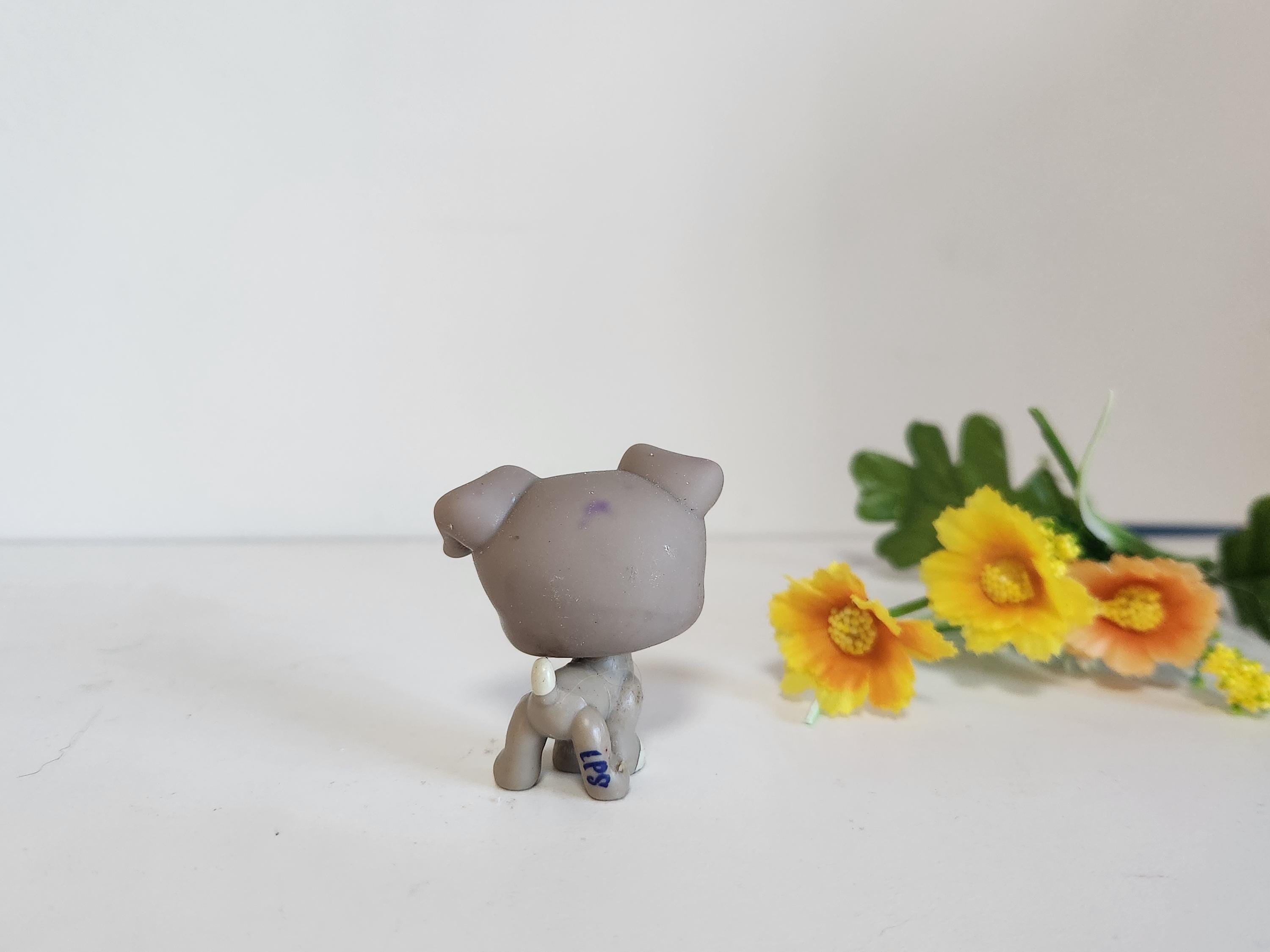 Figurine PETSHOP / Littlest Pet Shop - Chien Jack Russell N°1832, Occasion, Marque Hasbro