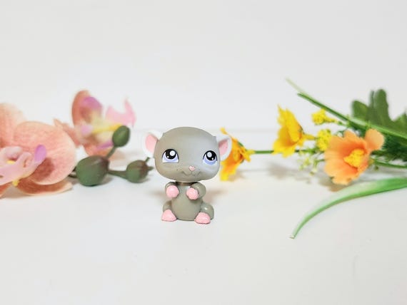 Figurine Littlest PetShop #1707 - Souris/Rat - Occasion - Pour Collection Ou Jeu