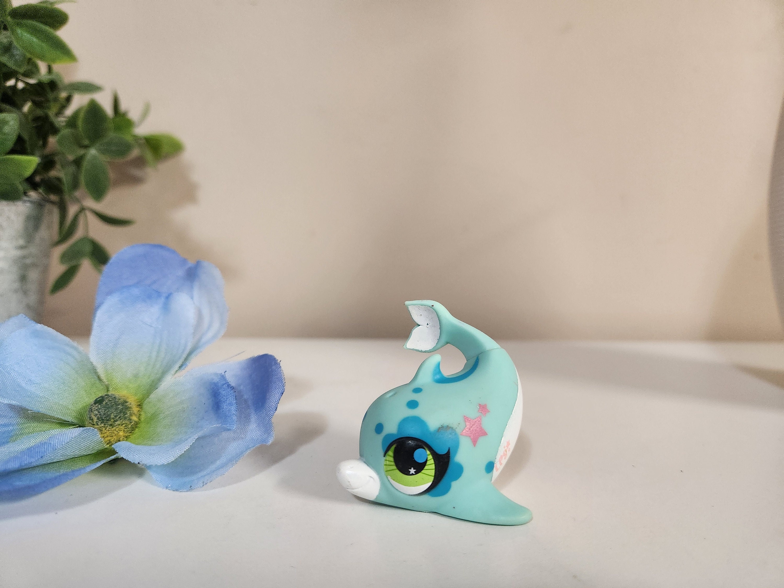 DOLPHIN FISH 2687 Littlest Pet Shop Hasbro LPS Etsy UK
