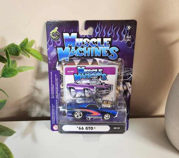 Muscle Machines 66 GTO 1 64 Scale Diecast Hot Wheels Vintage New in Packaging Etsy