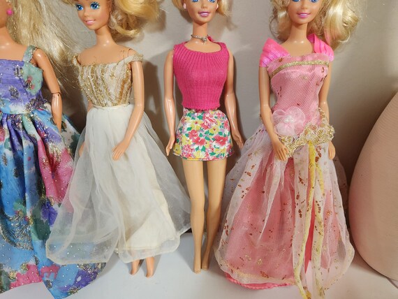ヴィンテージバービー人形 ヴィンテージ バービー人形 ロット | 5 個セット | 1970 年代、80 年代