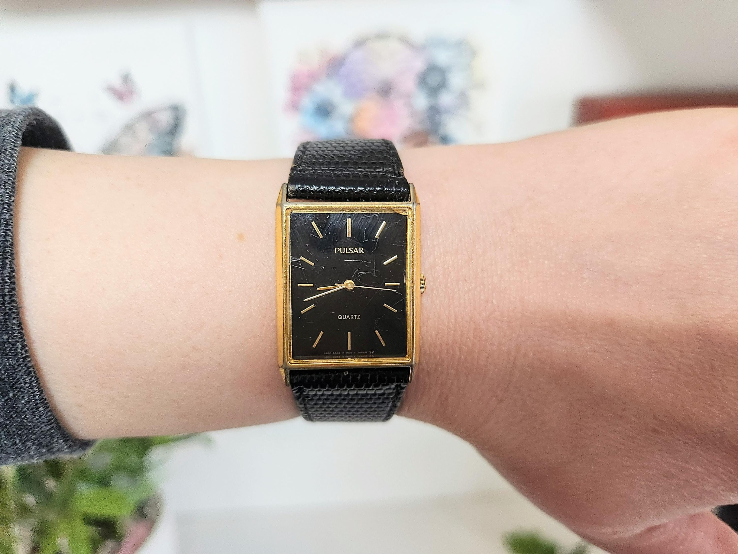 Vintage Seiko Pulsar V501-5a20 Watch Women display picture 1