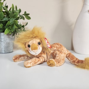 Ty Beanie Baby - Orion the Lion (7.5in) Vintage Beanie Babies