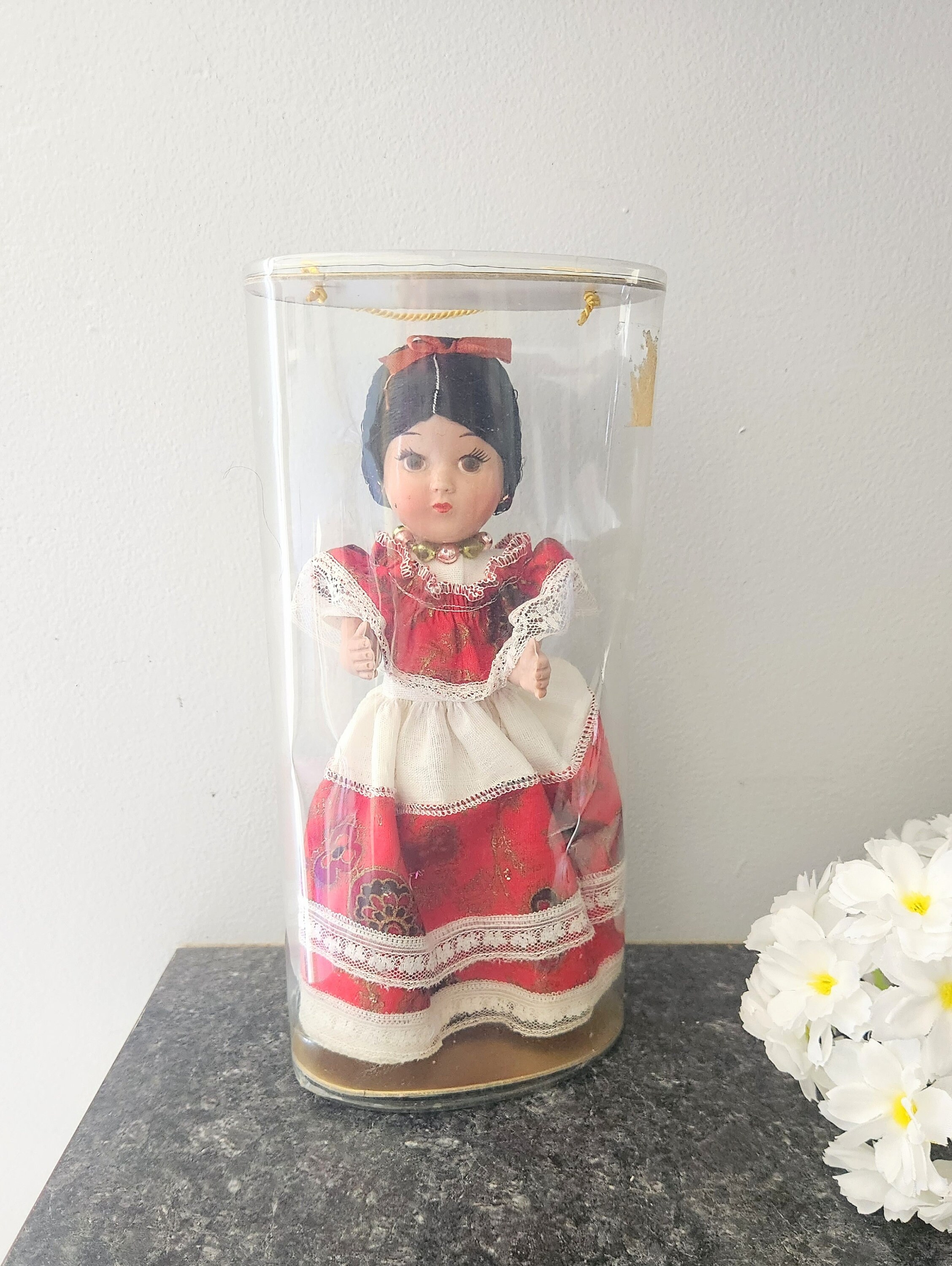 ANCIENNE POUPÉE DES années 70's ?? 20,5 cm vintage doll EUR 10,00