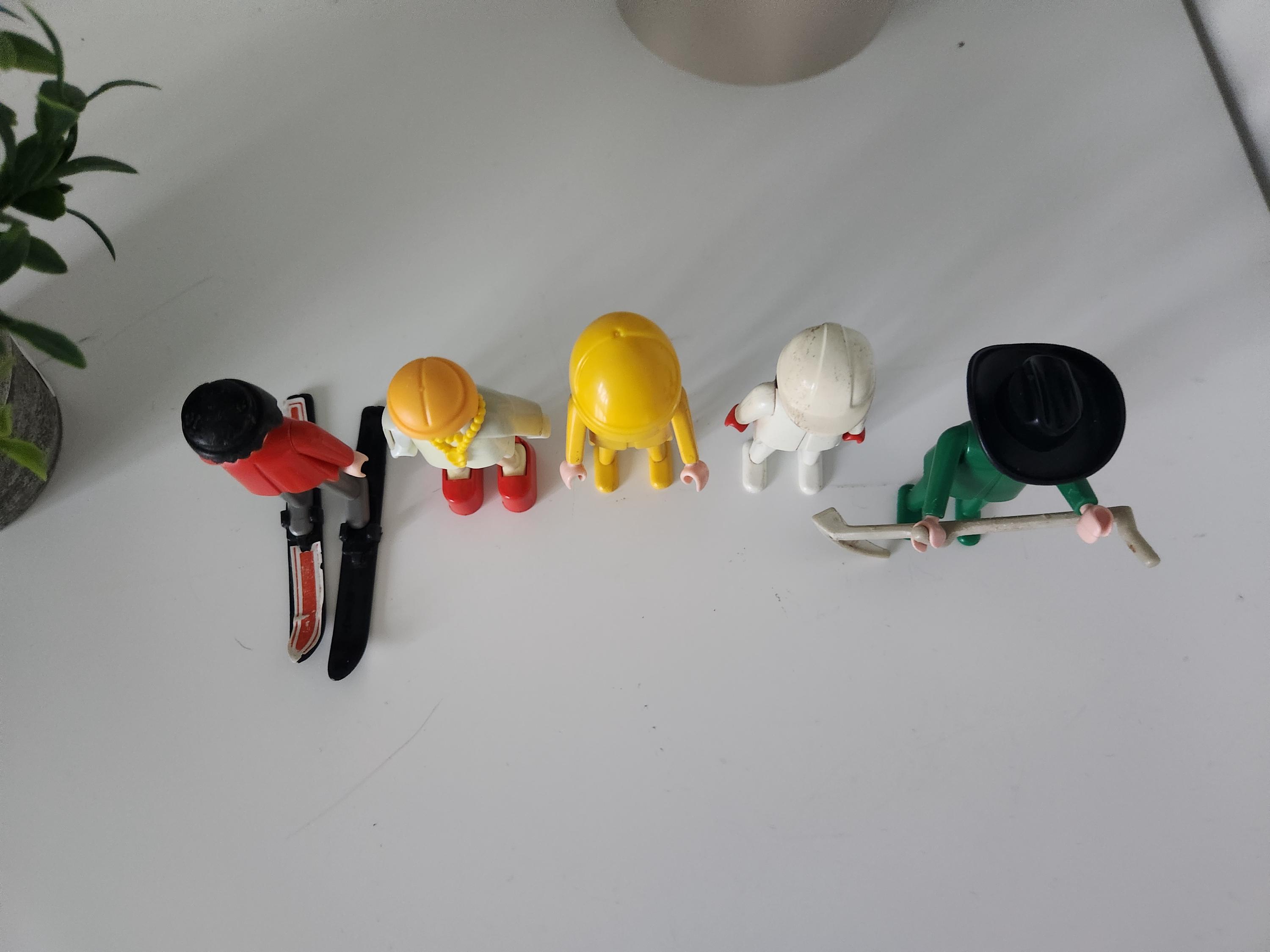 PLAYMOBIL 2 FIGURINES Homme Jouet Playmobile Garçons/Filles Enfants
