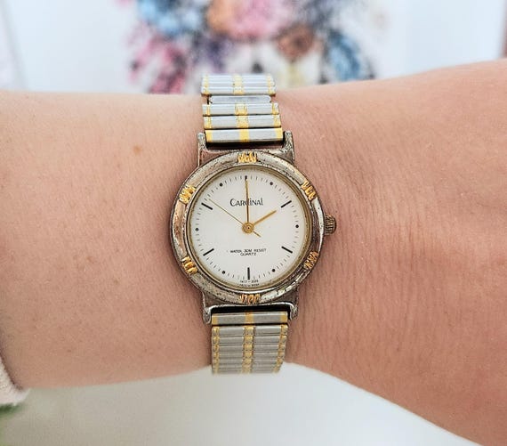 Mens Classic Cardinal Expansion Watch Silver/gold Two-tone  display picture 3