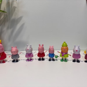 Peppa Pig Character Lot of 8