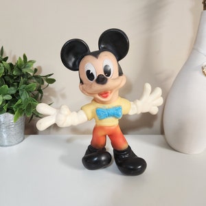 Vintage Micky Maus Figur / Spielzeug Walt Disney Produktion Micky Maus Sammlerstück